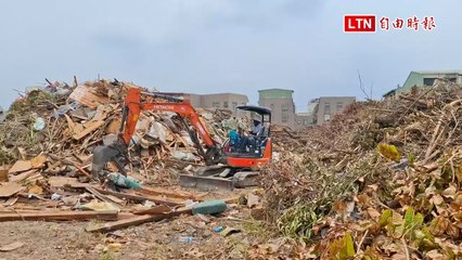 風災後嘉義縣出現1600坪「樹木墳場」 廢棄物去化成難題