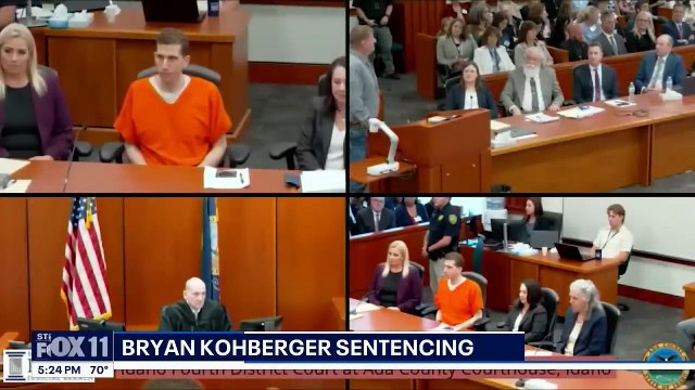 Bryan Kohberger, 30 ans, un étudiant en criminologie américain qui a assassiné quatre étudiants sans jamais révéler ses motivations a été condamné à la perpétuité incompressible