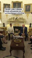 Trump cible Obama pour désamorcer la polémique Epstein