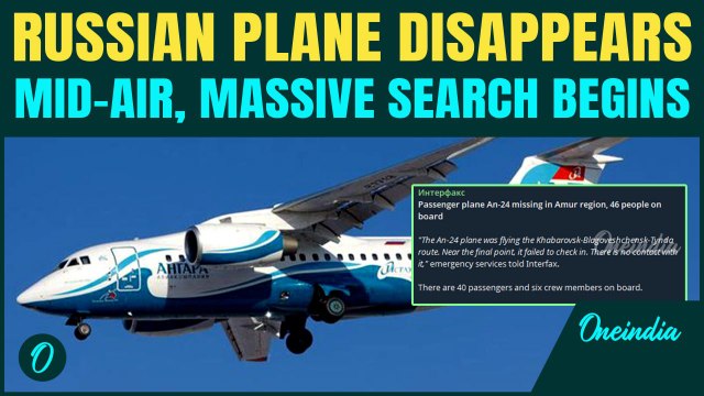 BREAKING: Russian Plane VANISHES MID-AIR Near China Border With 50 Onboard Amid Radar-Blackout