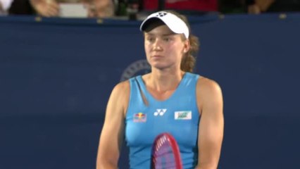 Washington - Rybakina écarte Mboko et débarque en quarts