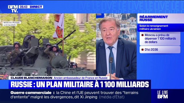 Il se rend compte que son armée n'est pas à la hauteur : Claude Blanchemaison, ancien ambassadeur de France en Russie, analyse la stratégie militaire de Vladimir Poutine