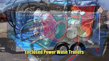 Power Wash Trailer Operational