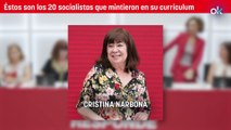 Éstos son los 20 socialistas que mintieron en su currículum y no han dimitido como Noelia Núñez