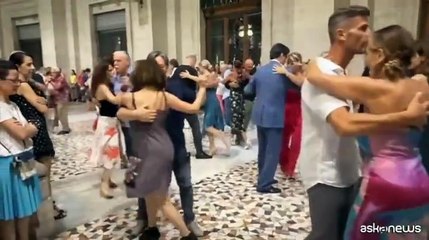 Abbracci di solidarietà a Roma, "Una milonga per Gaza"