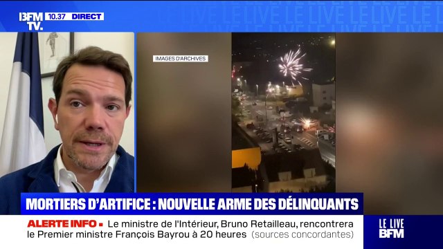 Tirs de mortiers: C'est détourné et utilisé comme une arme , témoigne Boris Ravignon, maire LR de Charleville-Mézières