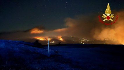 Agnone (IS) - Domato l’incendio a Macchie e Sant’Onofrio: distrutti 85 ettari di bosco (24.07.25)