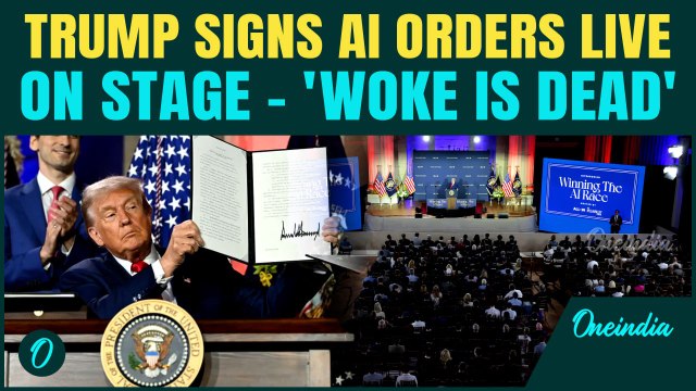 Trump Declares War on ‘Woke AI'—Executive Orders to Kill DEI, Slash Regulations, Build U.S AI Empire