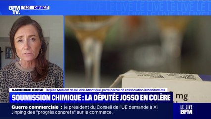 Soumission chimique: le "coup de gueule" de la porte-parole de l'association "M'endors pas" contre la lenteur du gouvernement
