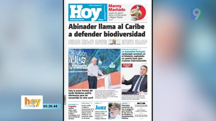Titulares prensa dominicana jueves 24 de julio 2025 | Hoy Mismo