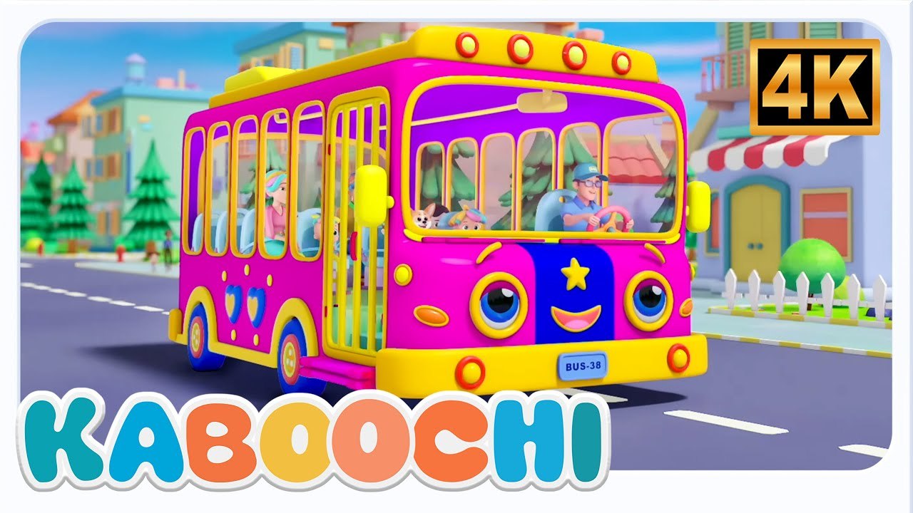Wheels on the Bus | Kids Baby Club Nursery Rhymes for Babies & Toddlers | Songs for Children