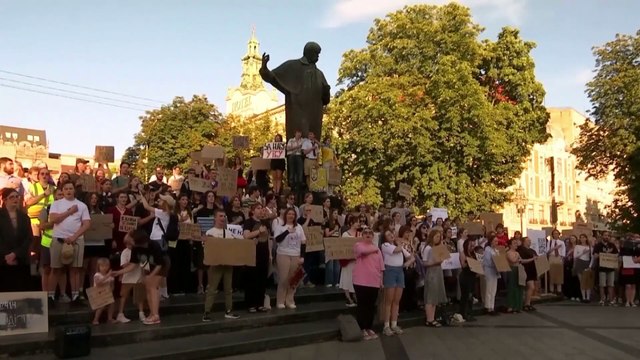 احتجاجات في أوكرانيا لليوم الثاني على التوالي على خلفية قانون مكافحة الفساد