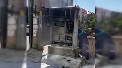 Susurluk’ta Trafo Yangını!