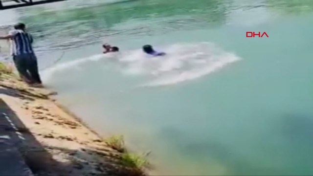 Kanalda boğulma tehlikesi geçiren çocuğu inşaat işçisi kurtardı, ‘benim de bir evladım var’ dedi