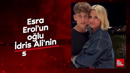 Esra Erol'un oğlu İdris Ali'nin son hali