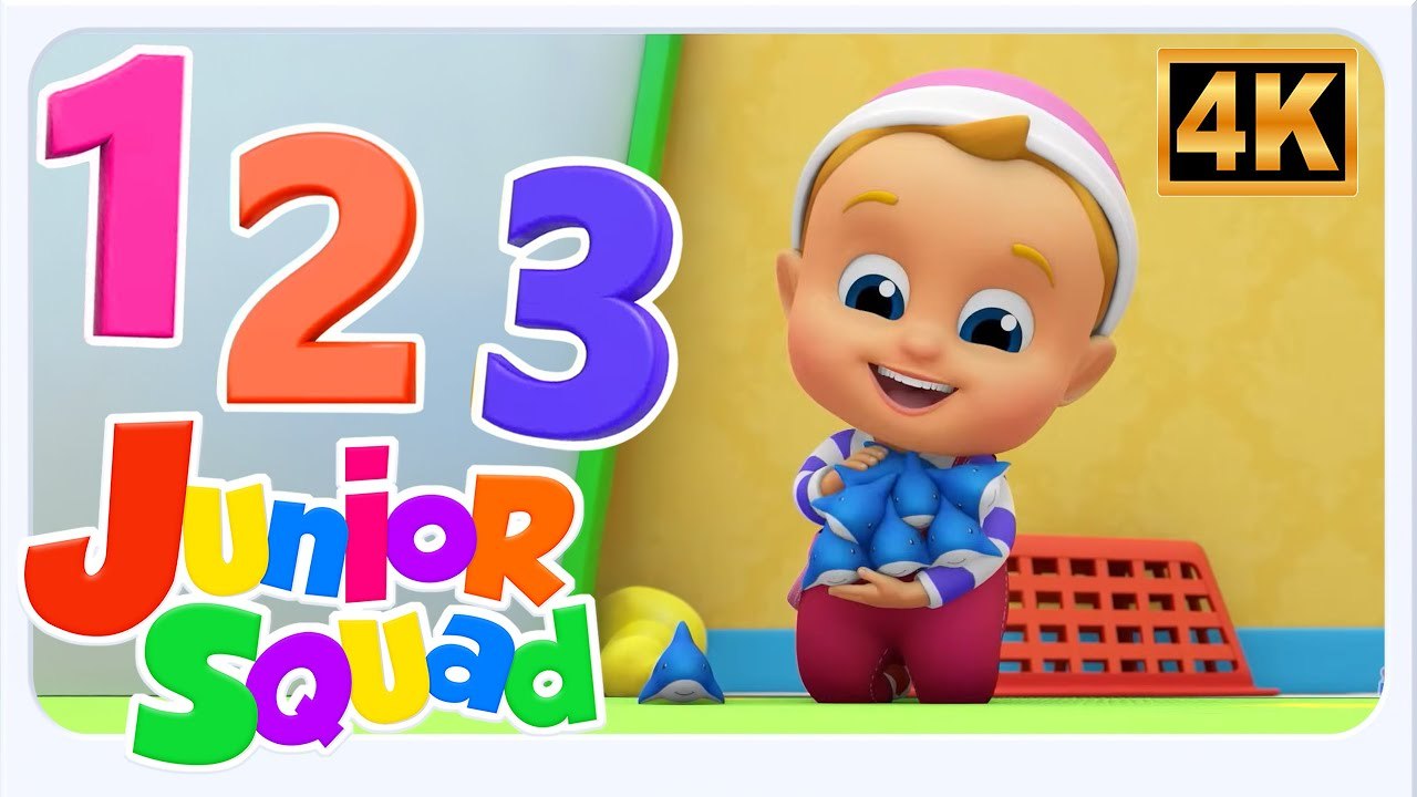 Counting with Objects | Learn Numbers with Zebra Française | Nursery Rhymes for Kids