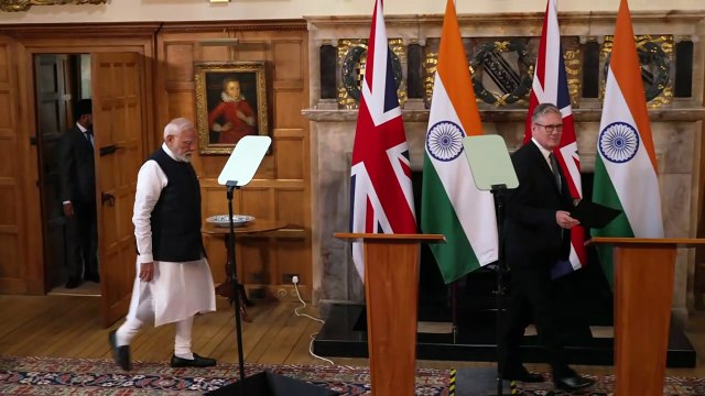 Sir Keir Starmer hails the UK-India deal