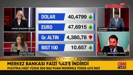 Merkez Bankası'nın faiz kararı belli oldu