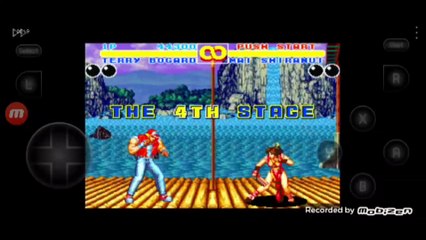 Fatal Fury 2 Terry Bogard vs Mai Shiranui fala de vitória da Mai Shiranui em português