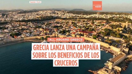 'All Aboard Greece', la campaña en defensa de los cruceros en Grecia