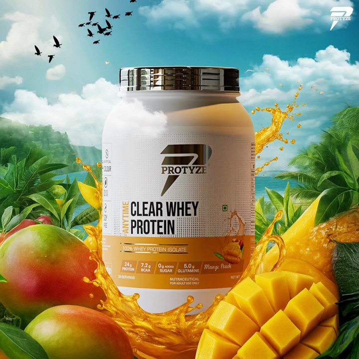 Game-Changer Protein: Protyze Clear Whey with 24g Isolate & Zero Sugar