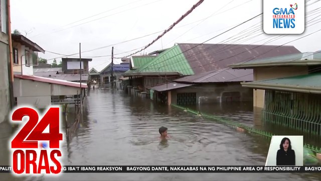 Pagiging bahain ng ilang barangay, pinalala ng mga bagyo at Habagat | 24 Oras