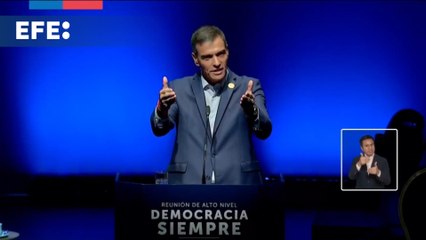 Pedro Sánchez pone a España de ejemplo del éxito de gobiernos progresistas ante la ola ultra