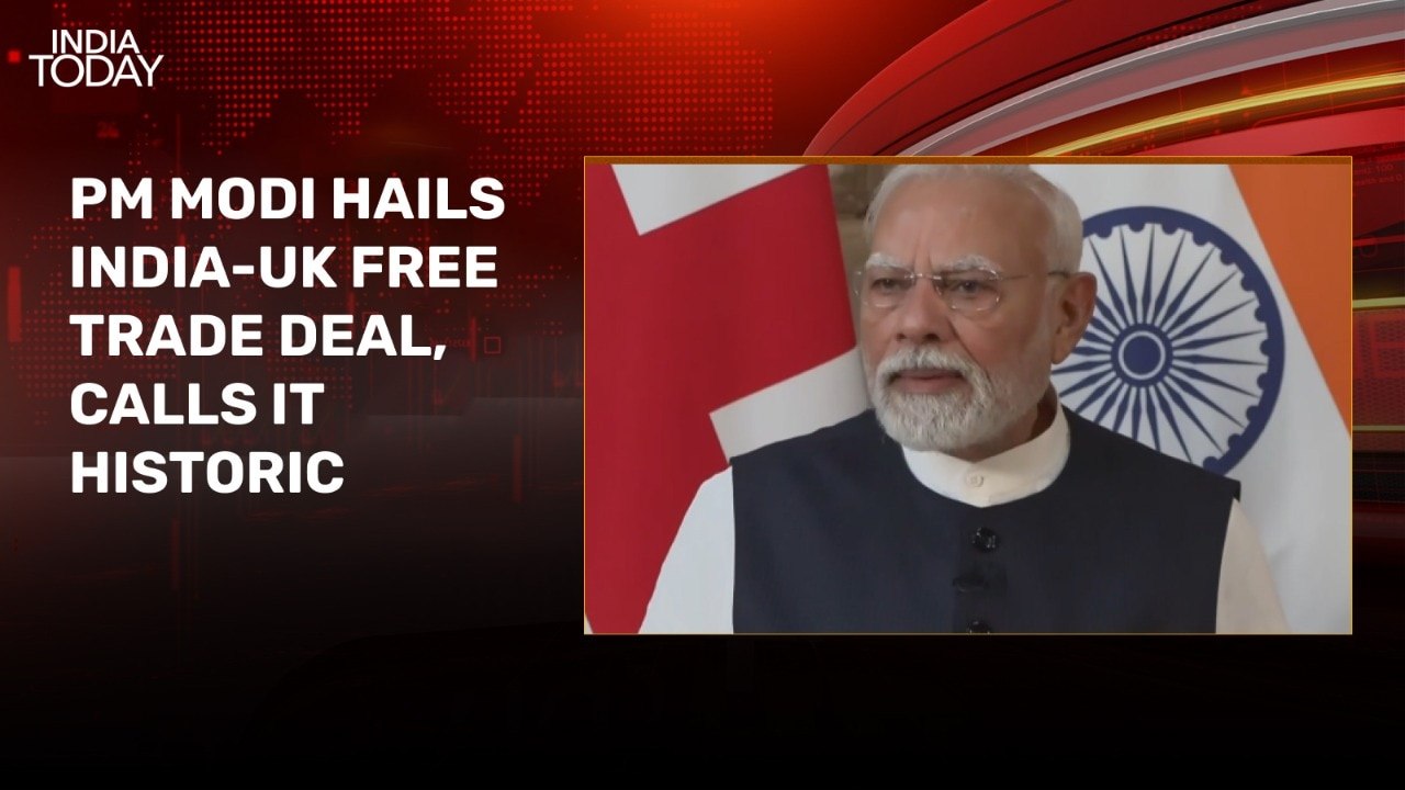 Historic day in our relations: PM Modi on India-UK free trade deal