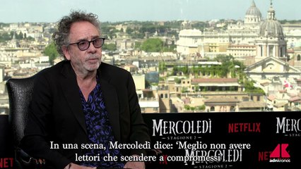 Tim Burton: “Nel lavoro mai sceso a compromessi, come Mercoledì. La fama? Preferisco rimanere nell’ombra”