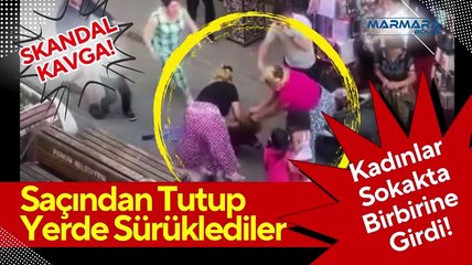 Kadınlar Sokak Ortasında Birbirine Girdi!