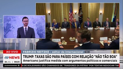 Brasil está entre os países “inimigos” de Trump? Vilela e Trindade comentam