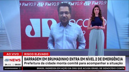 Barragem em Brumadinho entra em nível 2 de emergência