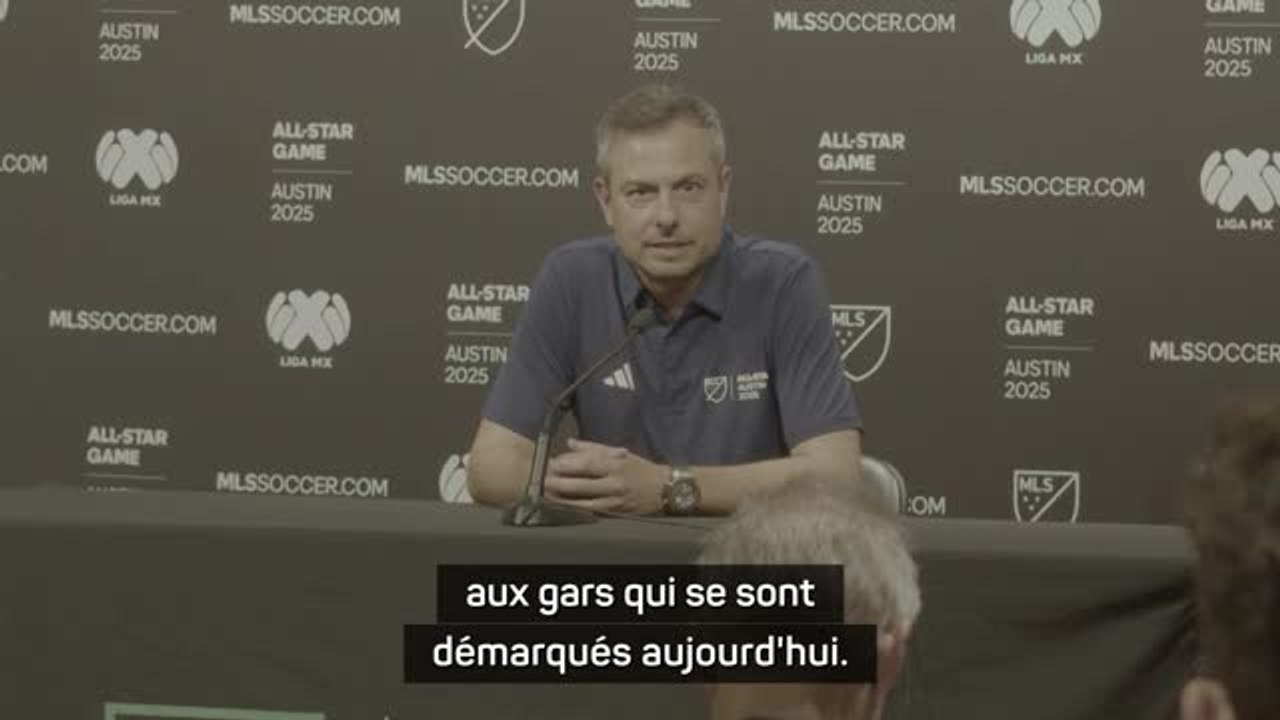 MLS All-Stars - Estévez : "Montrer du respect aux gars qui se sont démarqués aujourd'hui"