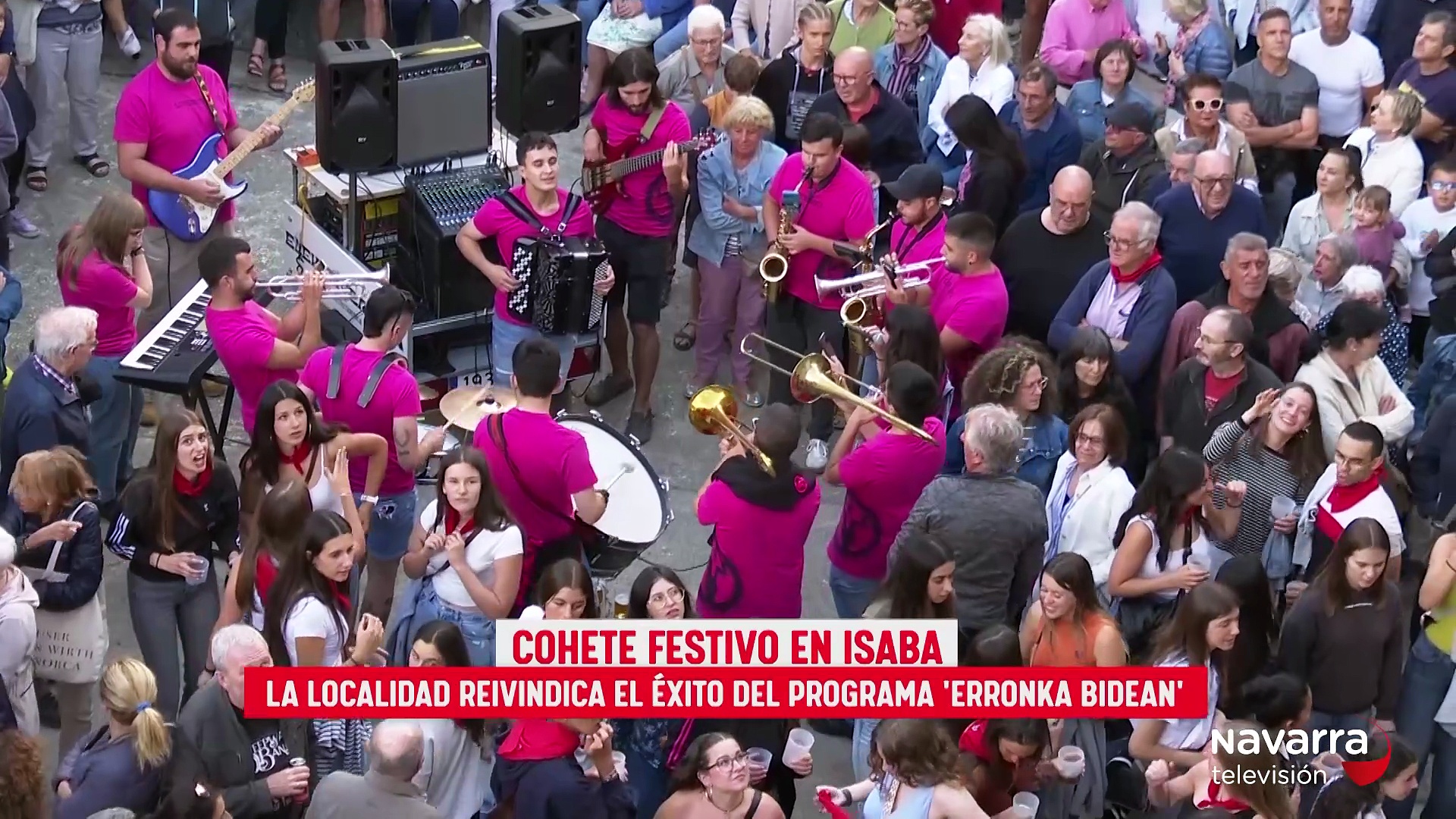 Erronka Bidean desata la fiesta en Isaba
