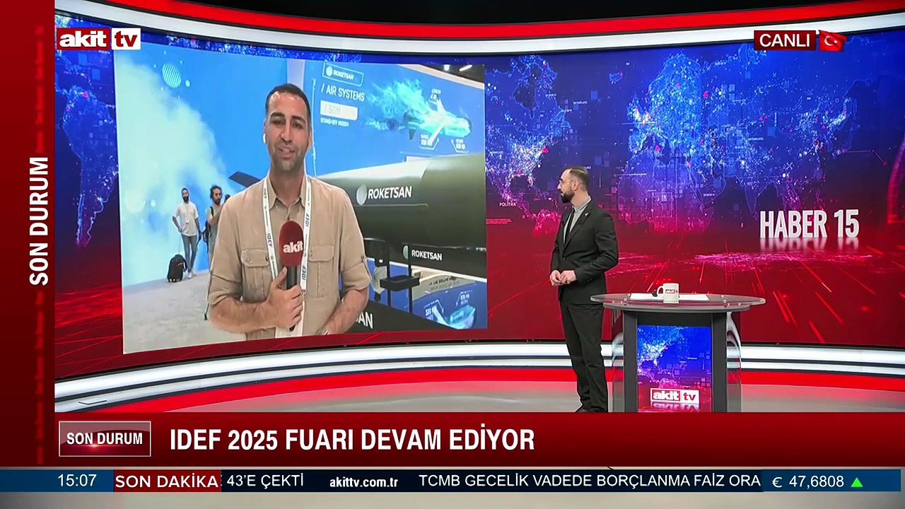 İDEF 2025 Fuarı devam ediyor