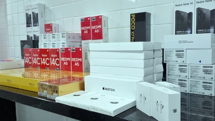 Choque Canil apreende carga de vinhos e eletrônicos escondida no Santa Felicidade
