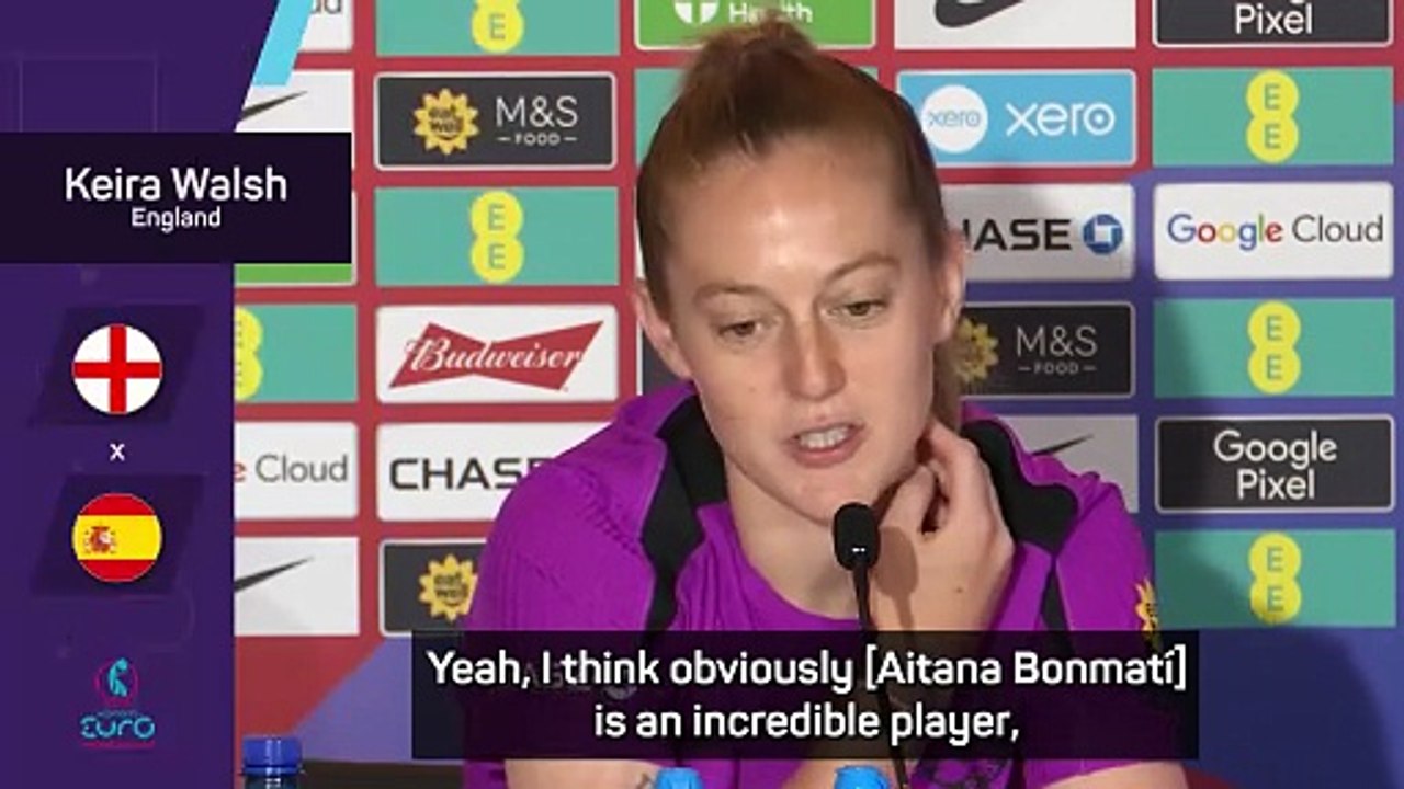 England can't afford to focus solely on Bonmati - Walsh
