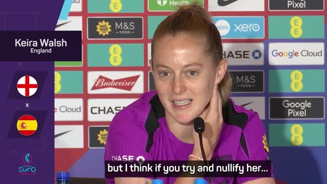 England can't afford to focus solely on Bonmati - Walsh