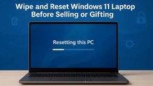 Steps to reset before selling Your computer / Laptop