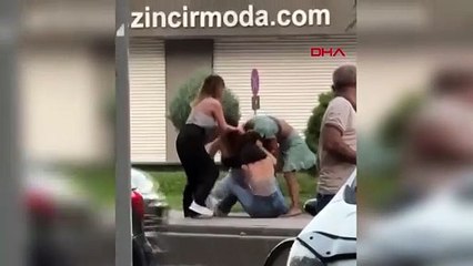 Batman’da 4 genç kız birbirine girdi: Tekmeli yumruklu kavga kamerada