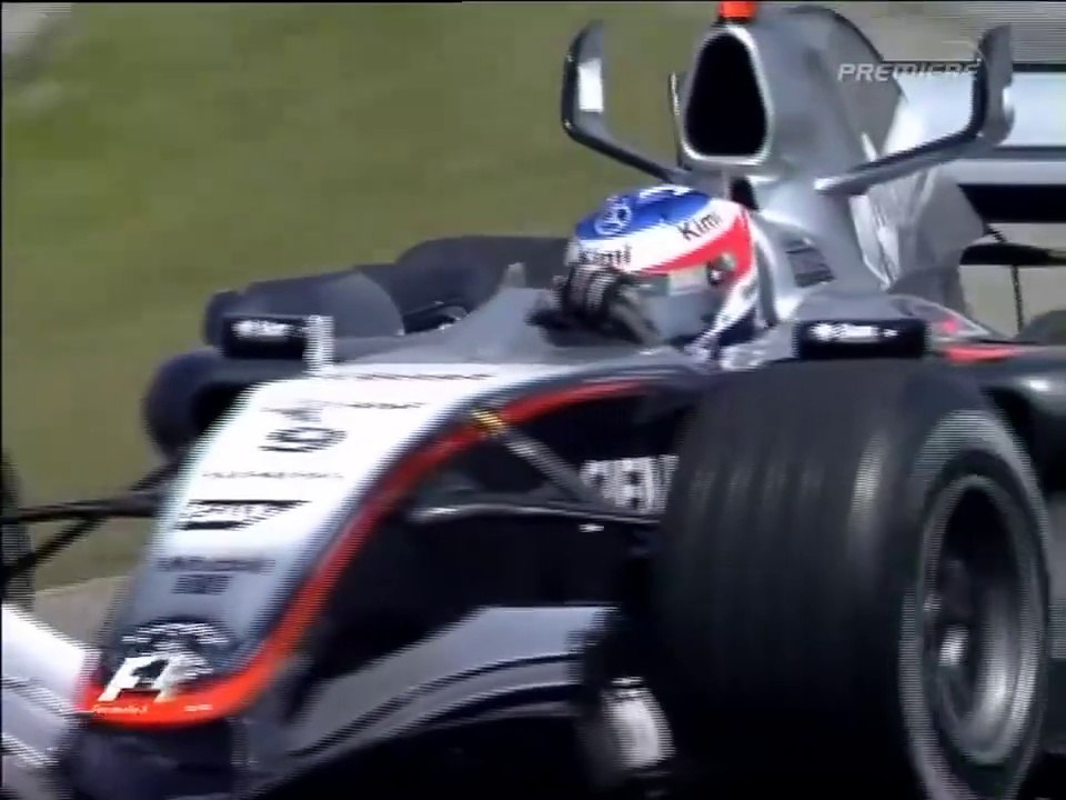 F1 – Kimi Räikkönen (McLaren Mercedes V10) lap in qualifying – Hungary 2005