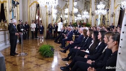 Calcio, Mattarella a nazionale femminile: scritta bellissima pagina sport