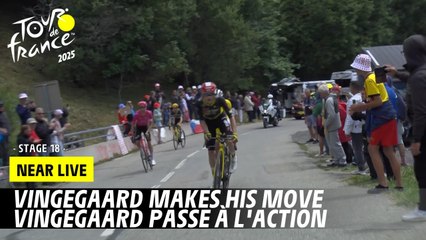 Vingegaard makes his move - Stage 18 - Tour de France 2025
