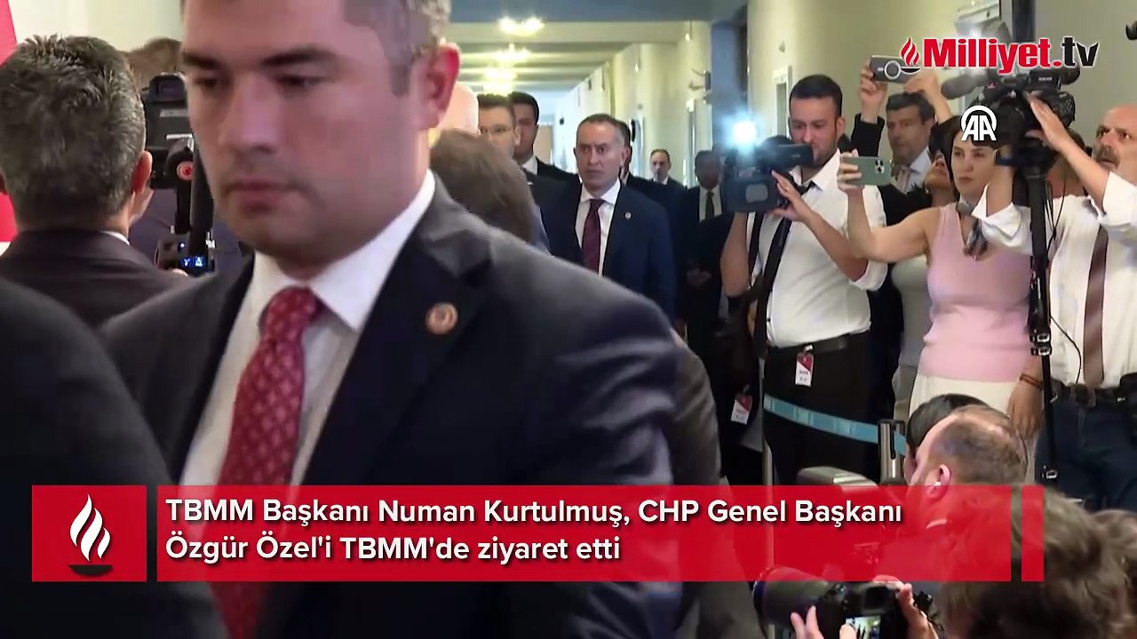 Meclis Başkanı Numan Kurtulmuş, CHP grubunu ziyaret ediyor