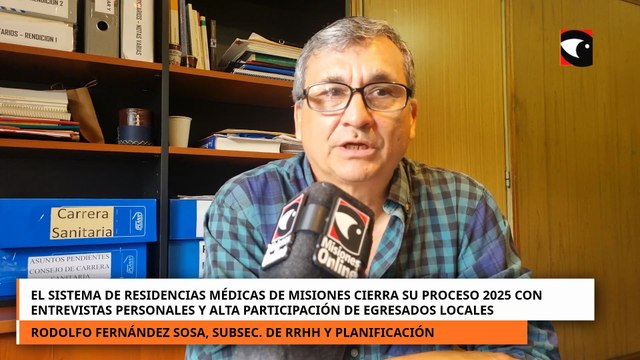 El sistema de residencias médicas de Misiones cierra su proceso 2025.mp4