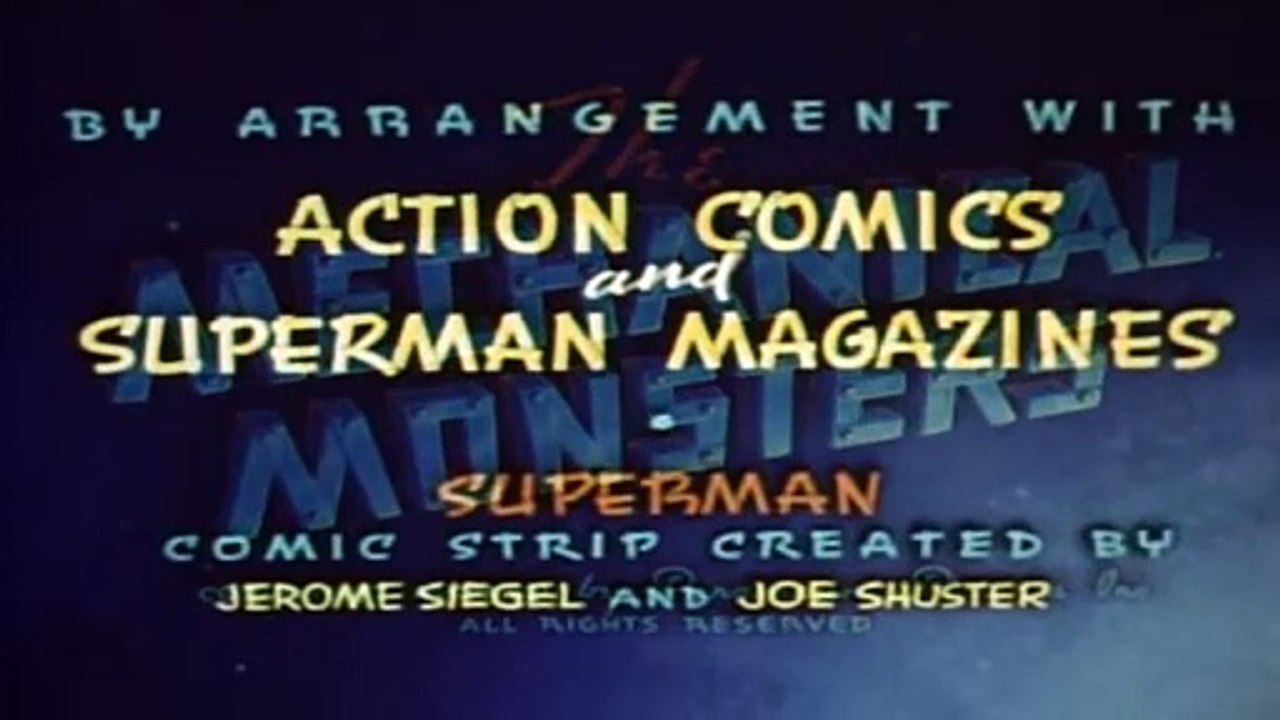 Superman - Os Monstros Mecânicos (1941)