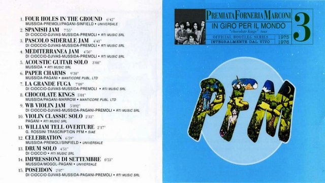 PREMIATA FORNERIA MARCONI...01 Four Holes In The Ground - 02 Spanish Jam