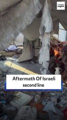 Aftermath Of Israeli Strike In Gaza City