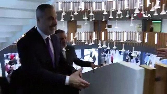 Milli Savunma Bakanı Yaşar Güler ile Dışişleri Bakanı Hakan Fidan IDEF’te görüştü