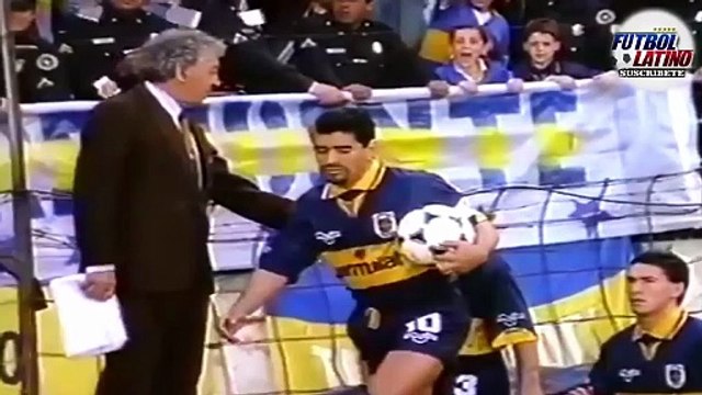 Diego Maradona volvió a Jugar en Boca | 7 de Octubre de 1995